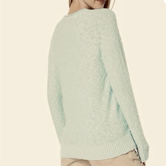 Women's Midweight Cotton Slub Rollneck Pullover Lightgreen - Picture 2 of 9